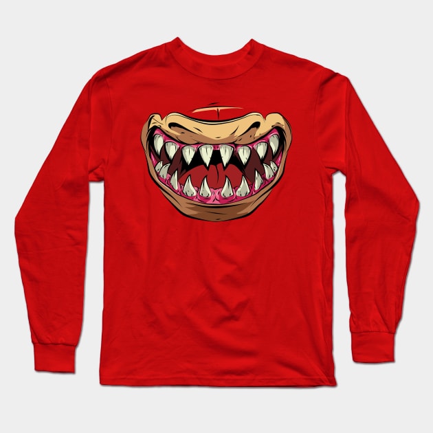 Slammu Mask Long Sleeve T-Shirt by amodesigns